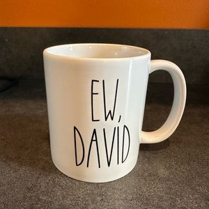 “Ew, David” Schitt’s Creek Mug (Rae Dunn)